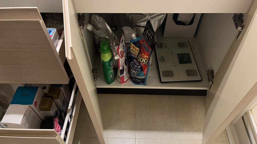 洗面所の収納