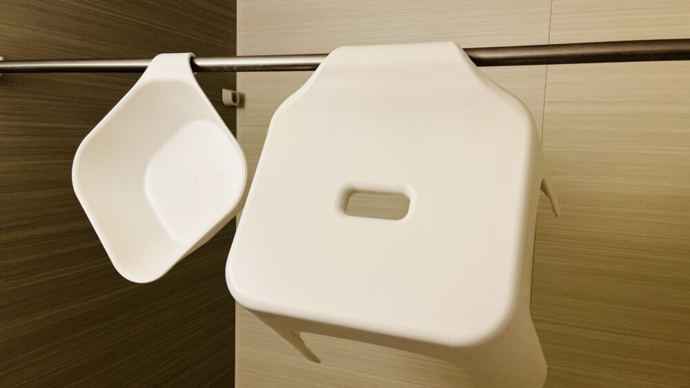 バスチェアと桶