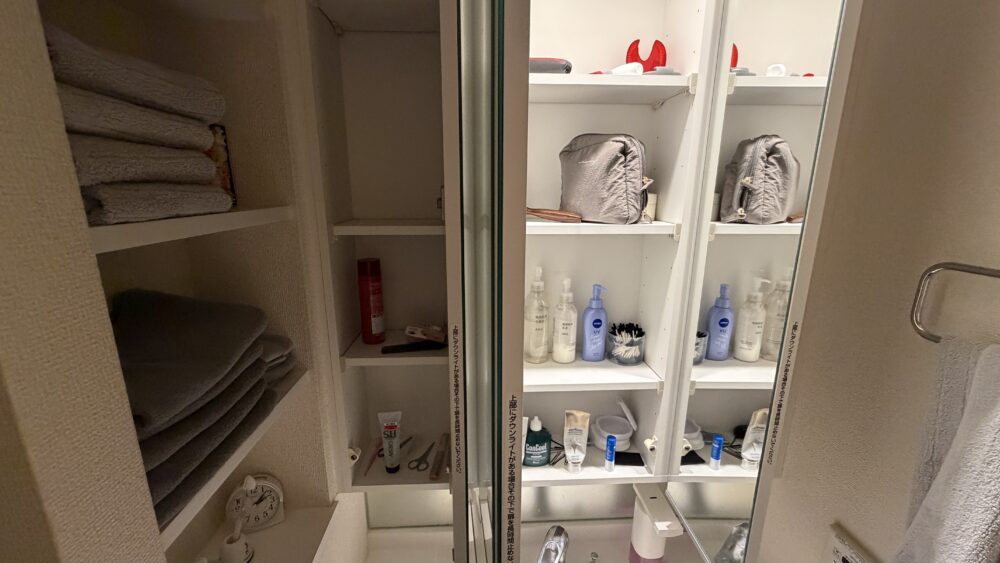 鏡裏収納