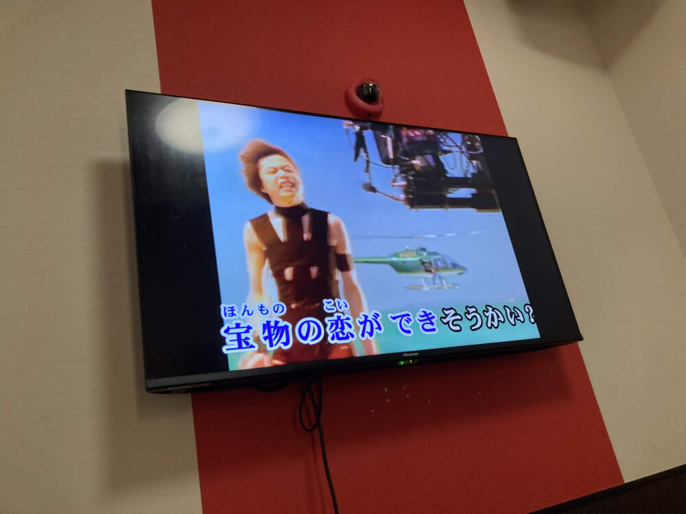 カラオケの映像